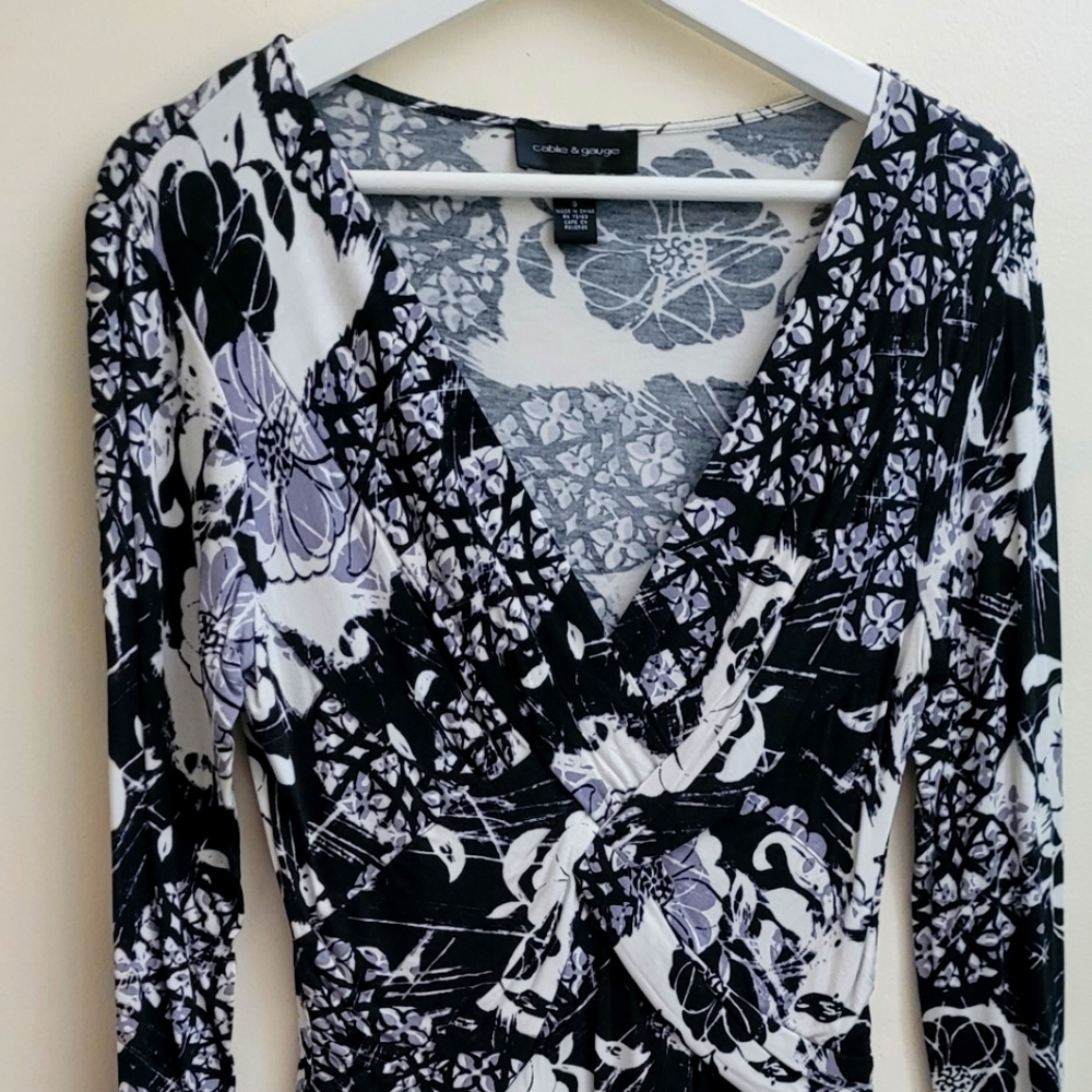 Cable and Gauge Blouse
